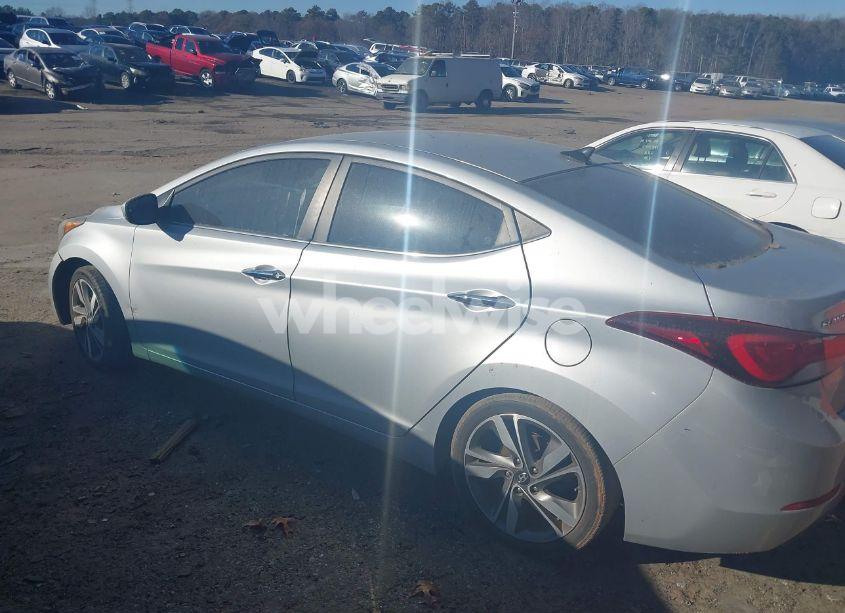 Photo 3 of 2014 Hyundai Elantra LIMITED (VIN 5NPDH4AE1EH492530)