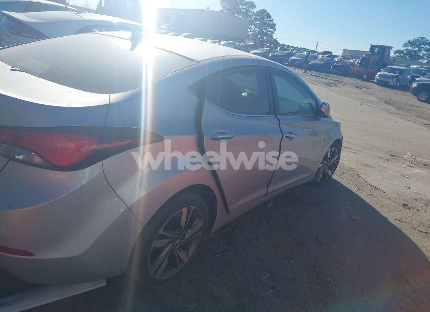 Photo 4 of 2014 Hyundai Elantra LIMITED (VIN 5NPDH4AE1EH492530)