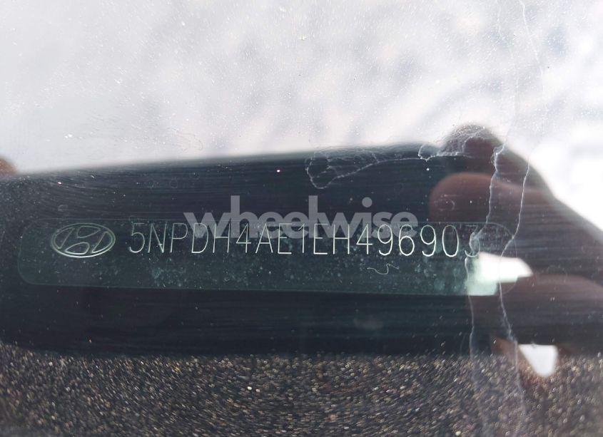 Photo 9 of 2014 Hyundai Elantra SE (VIN 5NPDH4AE1EH496903)