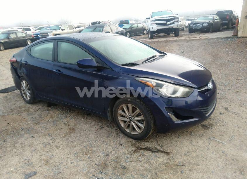 2014 Hyundai Elantra SE (VIN 5NPDH4AE1EH508886) main photo