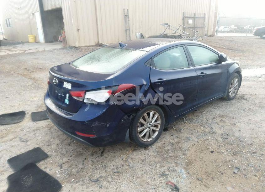 Photo 4 of 2014 Hyundai Elantra SE (VIN 5NPDH4AE1EH508886)