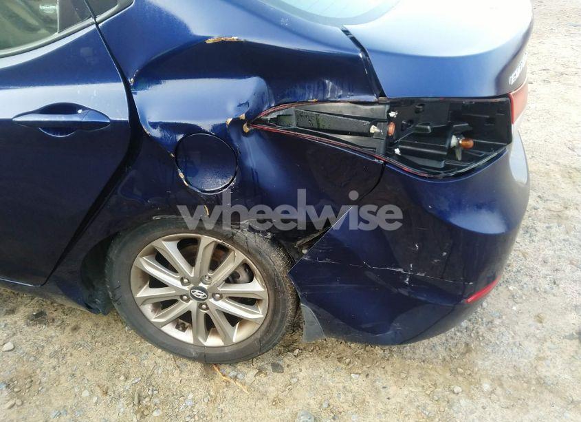 Photo 6 of 2014 Hyundai Elantra SE (VIN 5NPDH4AE1EH508886)
