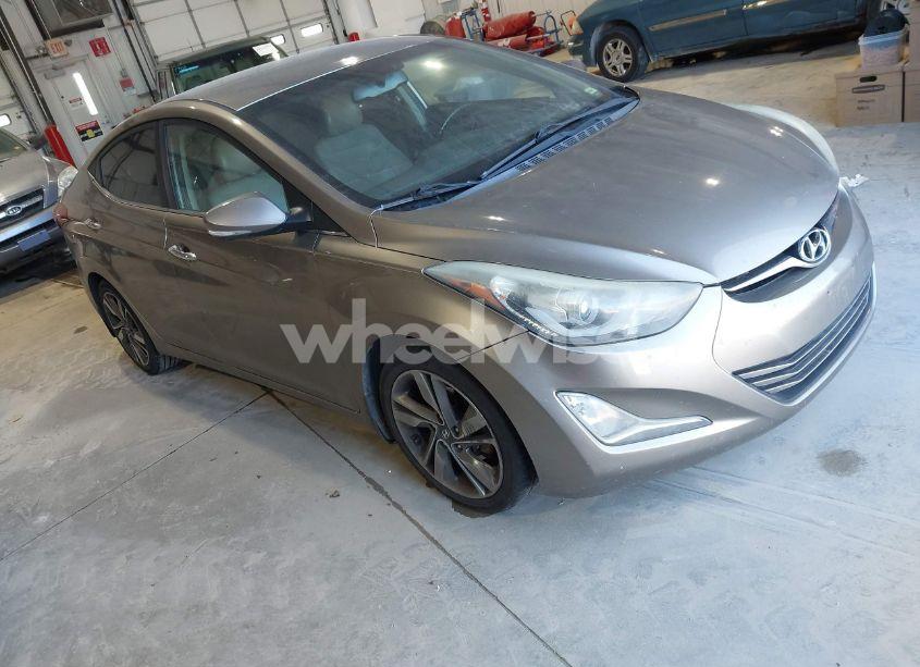 2014 Hyundai Elantra LIMITED (VIN 5NPDH4AE1EH518639) main photo
