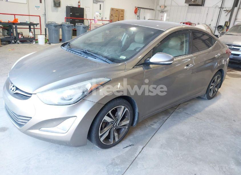 Photo 2 of 2014 Hyundai Elantra LIMITED (VIN 5NPDH4AE1EH518639)