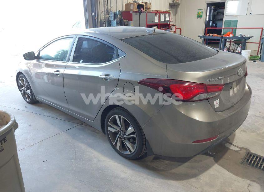 Photo 3 of 2014 Hyundai Elantra LIMITED (VIN 5NPDH4AE1EH518639)