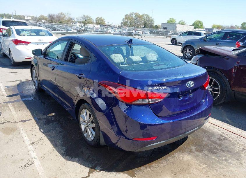 Photo 3 of 2014 Hyundai Elantra SE (VIN 5NPDH4AE1EH540883)