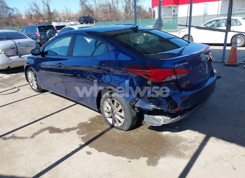 Photo 3 of 2015 Hyundai Elantra SE (VIN 5NPDH4AE1FH552551)
