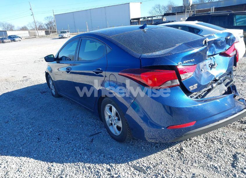 Photo 3 of 2015 Hyundai Elantra SE (VIN 5NPDH4AE1FH570001)