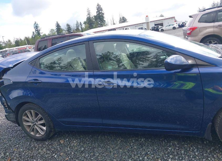 Photo 14 of 2015 Hyundai Elantra SE (VIN 5NPDH4AE1FH594041)