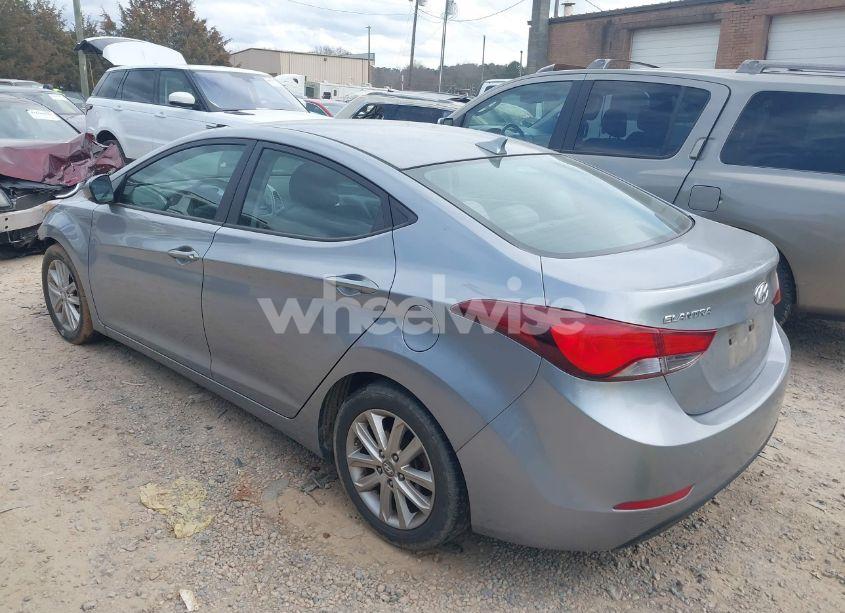 Photo 3 of 2015 Hyundai Elantra SE (VIN 5NPDH4AE1FH596582)