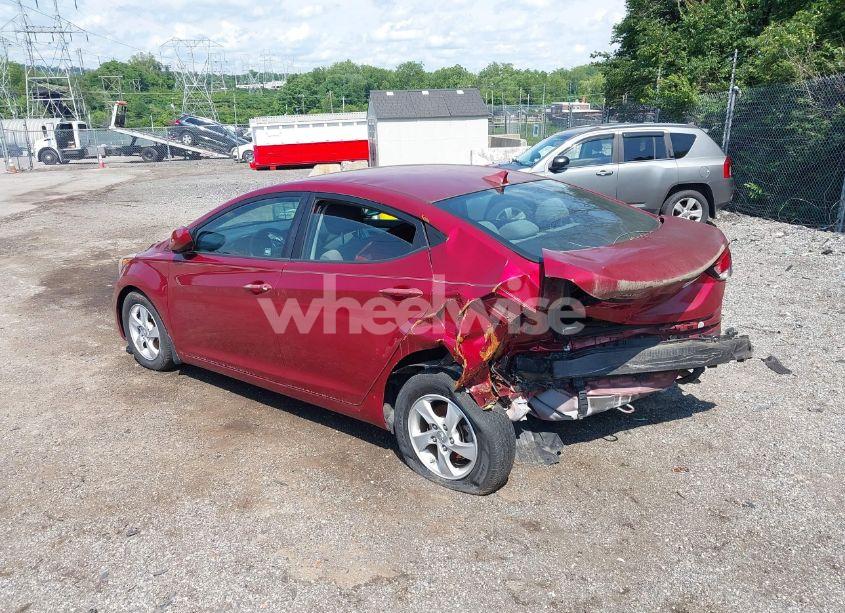 Photo 3 of 2015 Hyundai Elantra SE (VIN 5NPDH4AE1FH615888)