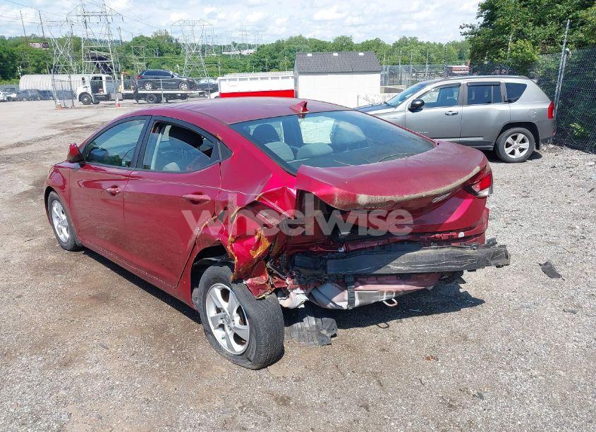 Photo 6 of 2015 Hyundai Elantra SE (VIN 5NPDH4AE1FH615888)