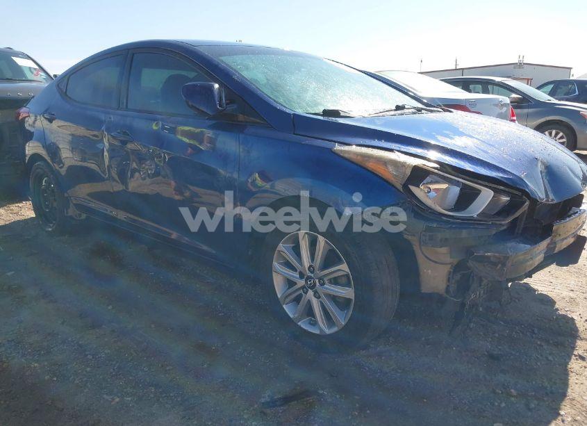 2016 Hyundai Elantra SE (VIN 5NPDH4AE1GH655759) main photo