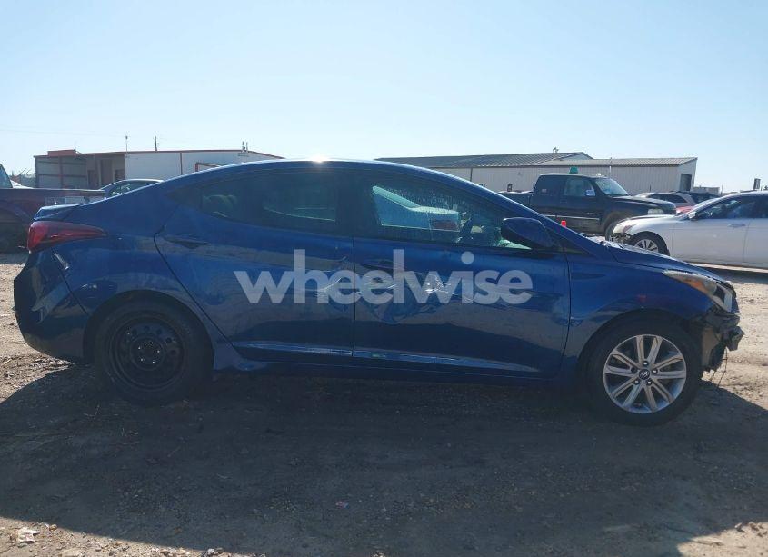 Photo 13 of 2016 Hyundai Elantra SE (VIN 5NPDH4AE1GH655759)