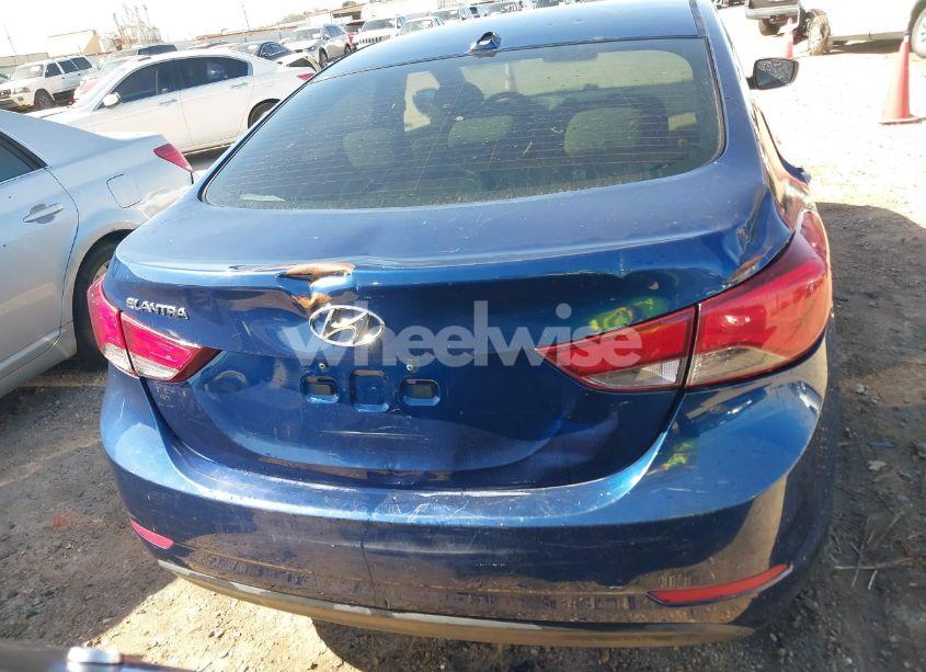 Photo 16 of 2016 Hyundai Elantra SE (VIN 5NPDH4AE1GH655759)