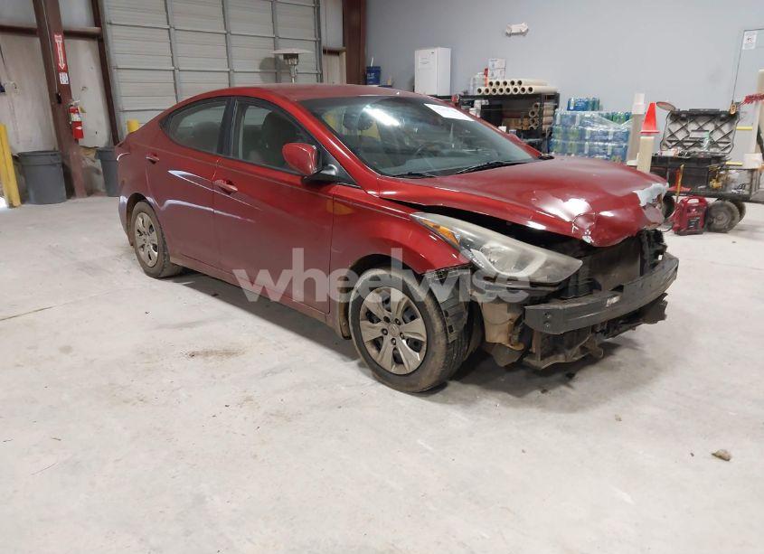 2016 Hyundai Elantra SE (VIN 5NPDH4AE1GH667796) main photo