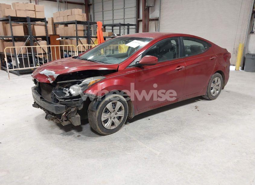 Photo 2 of 2016 Hyundai Elantra SE (VIN 5NPDH4AE1GH667796)