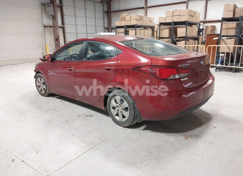Photo 3 of 2016 Hyundai Elantra SE (VIN 5NPDH4AE1GH667796)