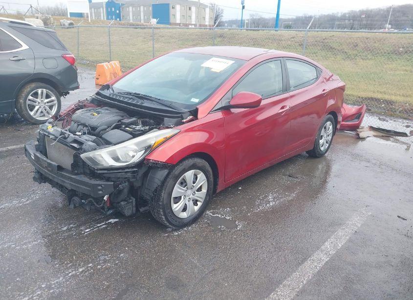 Photo 2 of 2016 Hyundai Elantra SE (VIN 5NPDH4AE1GH672917)
