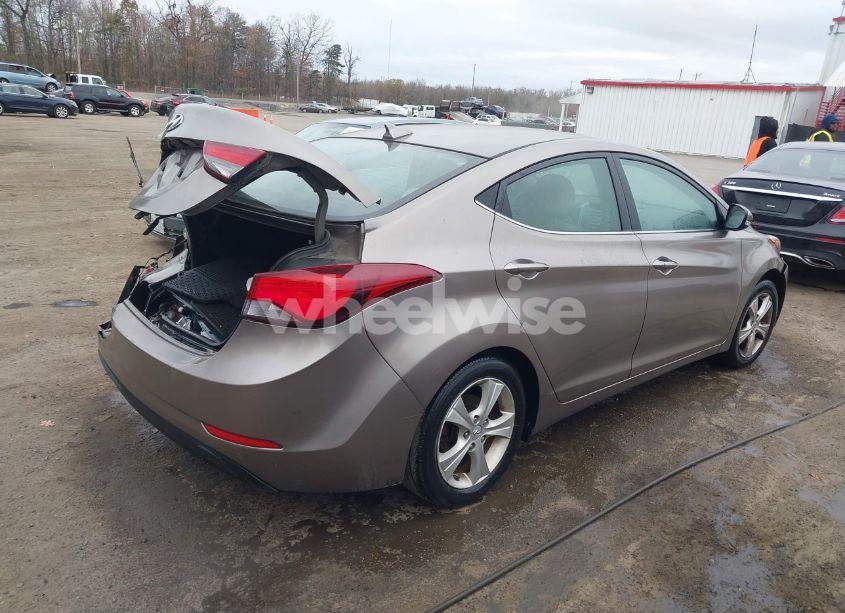 Photo 4 of 2016 Hyundai Elantra VALUE EDITION (VIN 5NPDH4AE1GH717841)