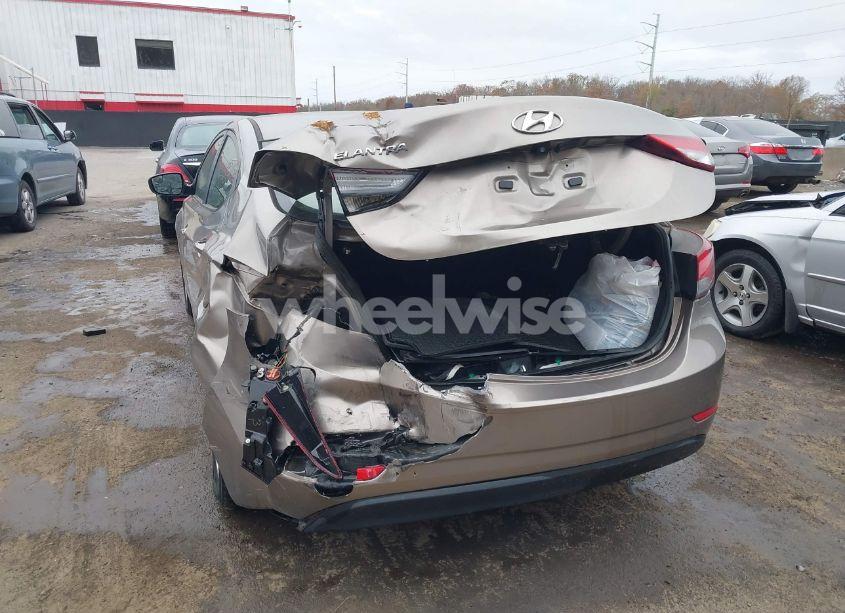 Photo 6 of 2016 Hyundai Elantra VALUE EDITION (VIN 5NPDH4AE1GH717841)