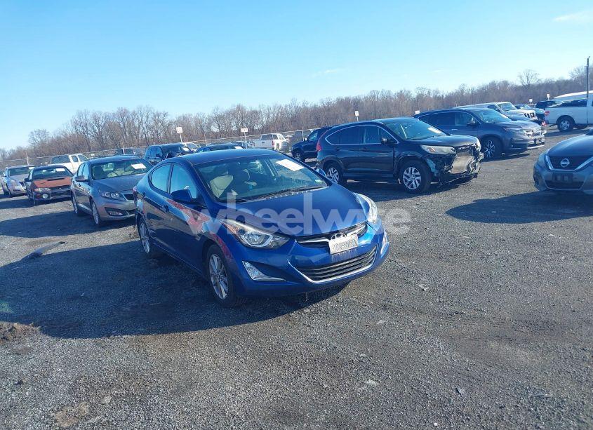 2016 Hyundai Elantra SE (VIN 5NPDH4AE1GH720562) main photo