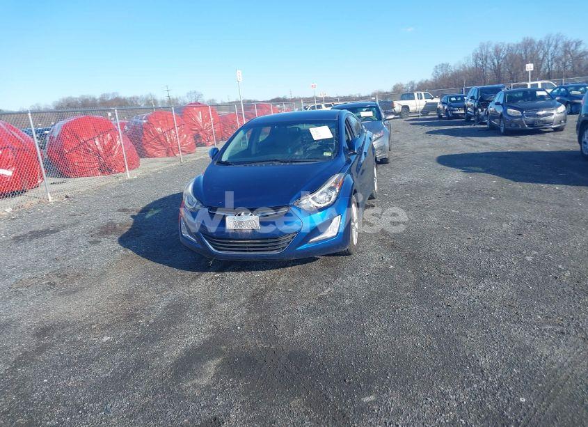 Photo 12 of 2016 Hyundai Elantra SE (VIN 5NPDH4AE1GH720562)