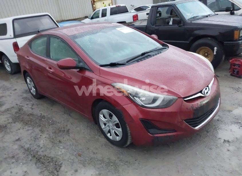 2016 Hyundai Elantra SE (VIN 5NPDH4AE1GH724465) main photo