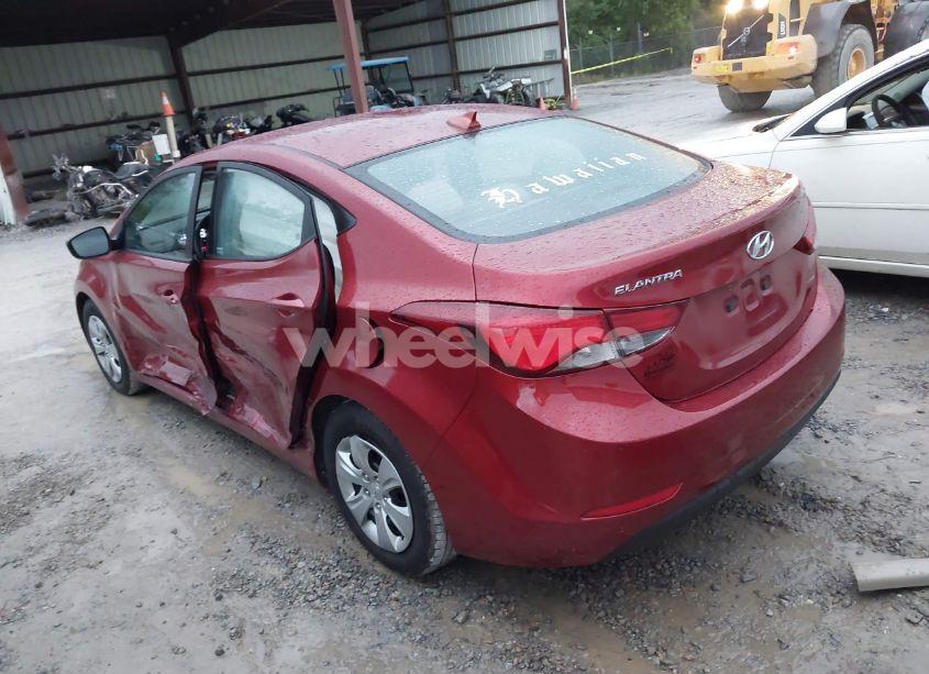 Photo 3 of 2016 Hyundai Elantra SE (VIN 5NPDH4AE1GH724465)