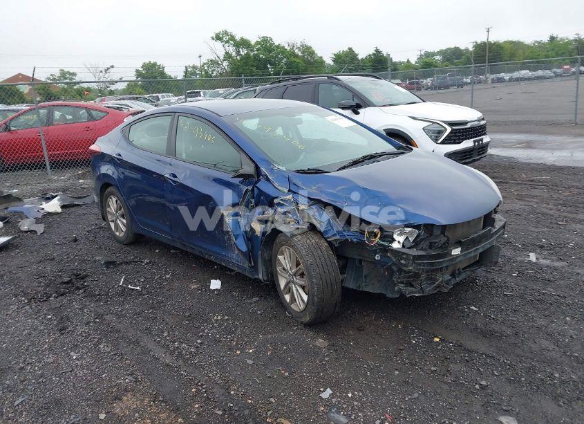 2016 Hyundai Elantra SE (VIN 5NPDH4AE1GH732999) main photo