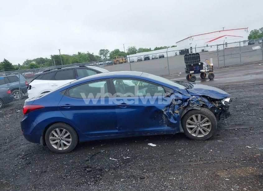 Photo 14 of 2016 Hyundai Elantra SE (VIN 5NPDH4AE1GH732999)