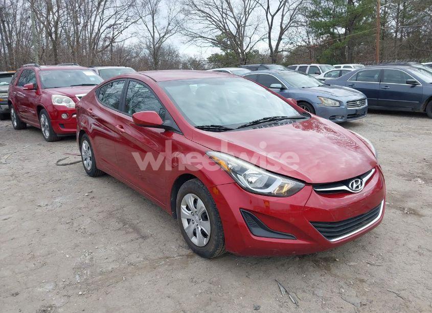 2016 Hyundai Elantra SE (VIN 5NPDH4AE1GH739953) main photo