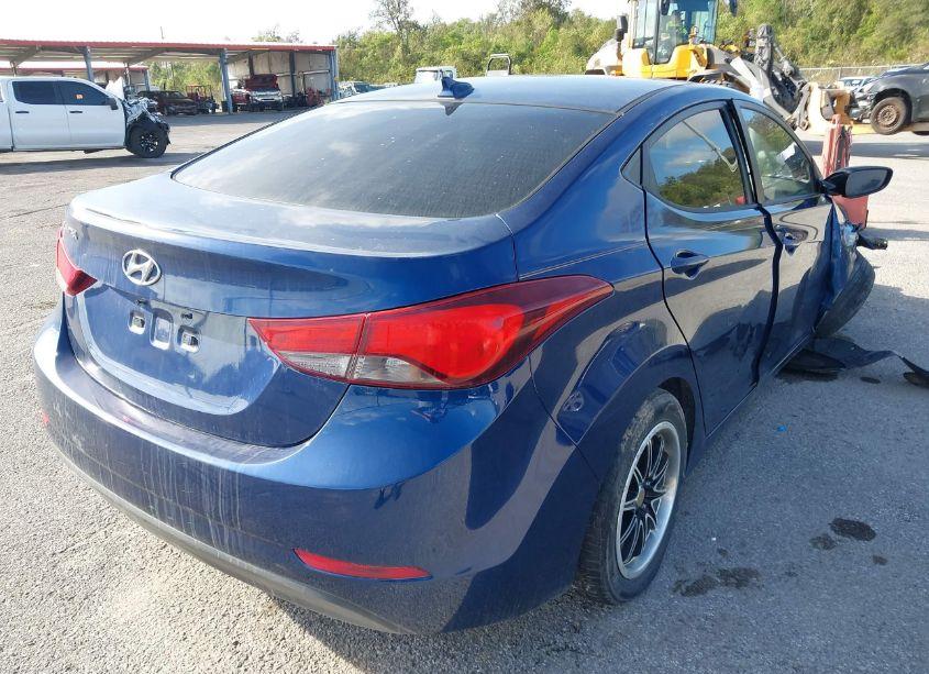 Photo 4 of 2016 Hyundai Elantra SE (VIN 5NPDH4AE1GH768434)