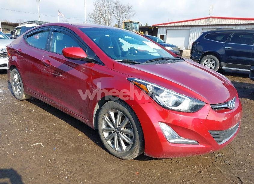 2016 Hyundai Elantra SE (VIN 5NPDH4AE1GH775500) main photo