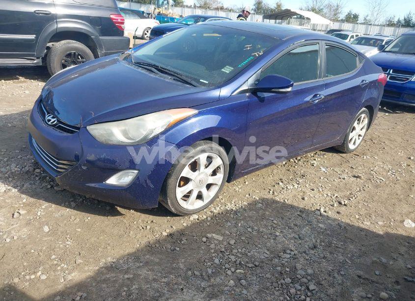 Photo 2 of 2011 Hyundai Elantra LIMITED (VIN 5NPDH4AE2BH002060)