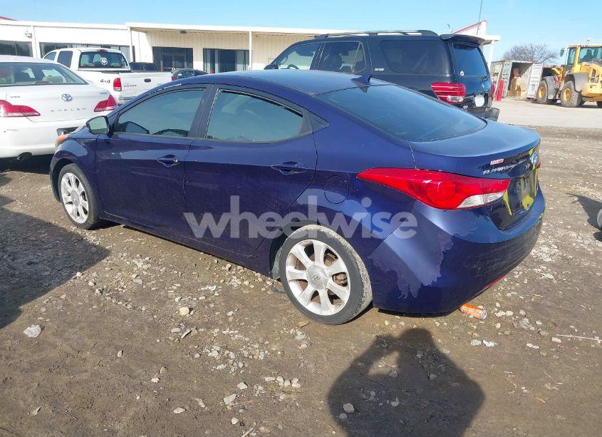 Photo 3 of 2011 Hyundai Elantra LIMITED (VIN 5NPDH4AE2BH002060)