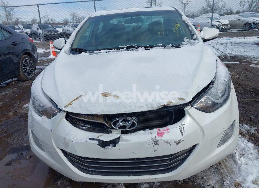 Photo 12 of 2011 Hyundai Elantra LIMITED (VIN 5NPDH4AE2BH005315)