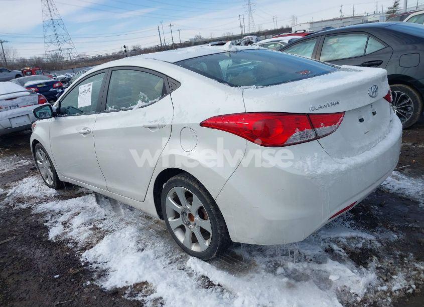 Photo 3 of 2011 Hyundai Elantra LIMITED (VIN 5NPDH4AE2BH005315)