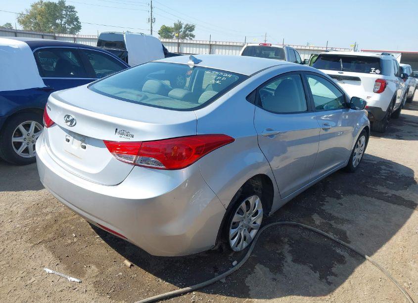 Photo 4 of 2011 Hyundai Elantra GLS (VIN 5NPDH4AE2BH030277)