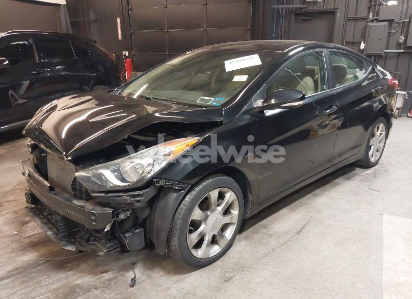 Photo 2 of 2011 Hyundai Elantra LIMITED (VIN 5NPDH4AE2BH045989)