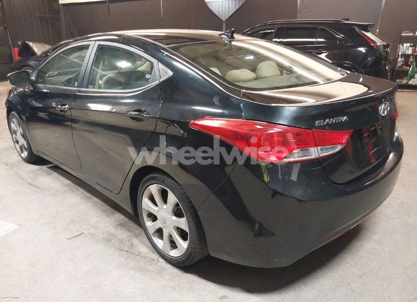Photo 3 of 2011 Hyundai Elantra LIMITED (VIN 5NPDH4AE2BH045989)