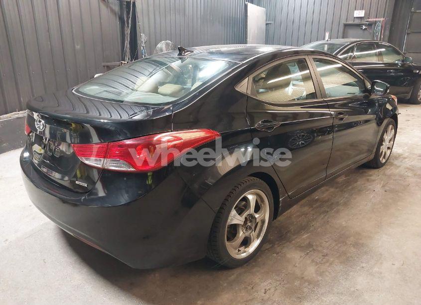 Photo 4 of 2011 Hyundai Elantra LIMITED (VIN 5NPDH4AE2BH045989)