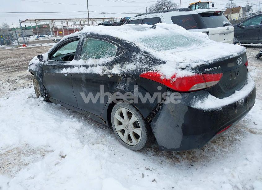 Photo 3 of 2011 Hyundai Elantra LIMITED (VIN 5NPDH4AE2BH050755)