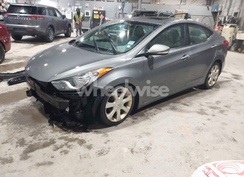 Photo 2 of 2011 Hyundai Elantra LIMITED (VIN 5NPDH4AE2BH075865)