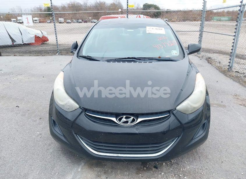 Photo 6 of 2012 Hyundai Elantra GLS (VIN 5NPDH4AE2CH068786)