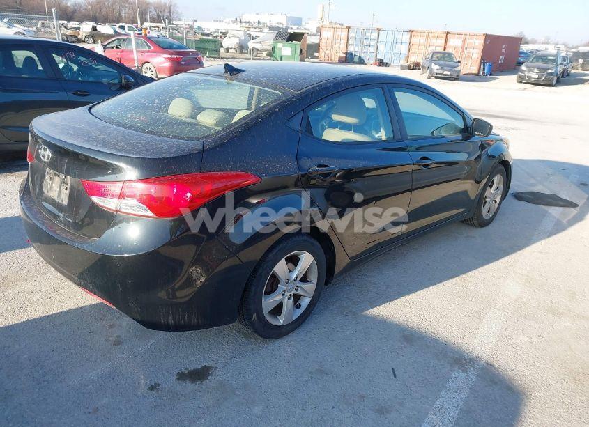 Photo 4 of 2012 Hyundai Elantra GLS (VIN 5NPDH4AE2CH079609)