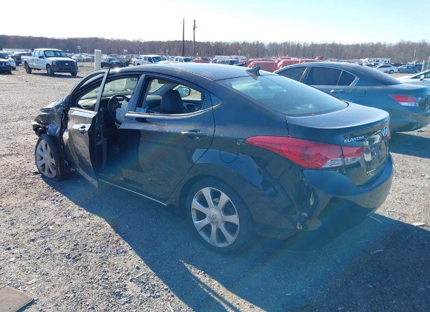 Photo 3 of 2012 Hyundai Elantra LIMITED (VIN 5NPDH4AE2CH106596)