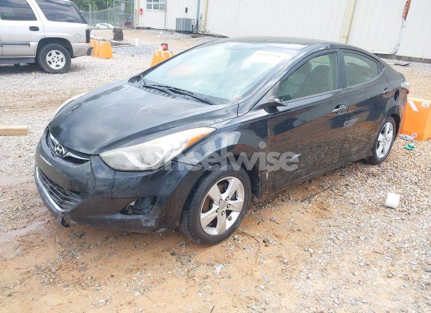 Photo 2 of 2012 Hyundai Elantra GLS (VIN 5NPDH4AE2CH107070)