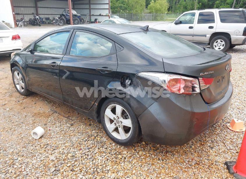 Photo 3 of 2012 Hyundai Elantra GLS (VIN 5NPDH4AE2CH107070)