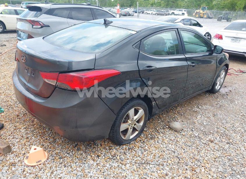 Photo 4 of 2012 Hyundai Elantra GLS (VIN 5NPDH4AE2CH107070)